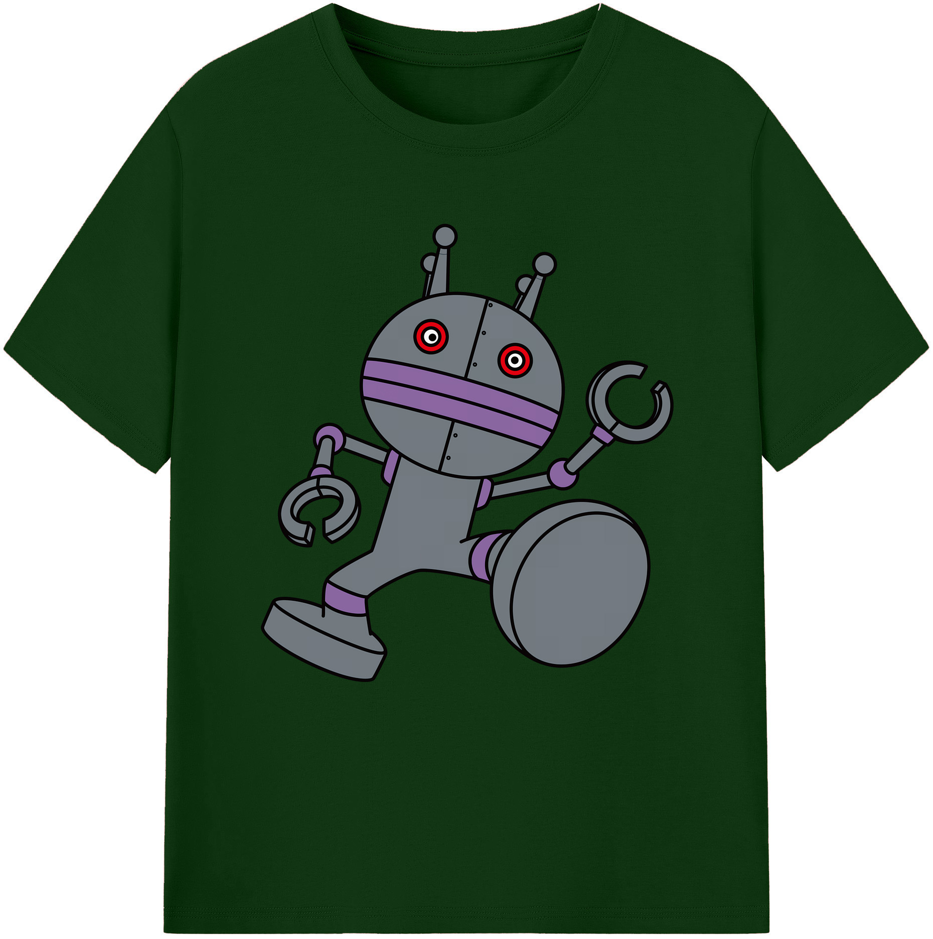 （画像用） アンパンマン Anpanman 綿100％半袖Tシャツ（フロントプリント）